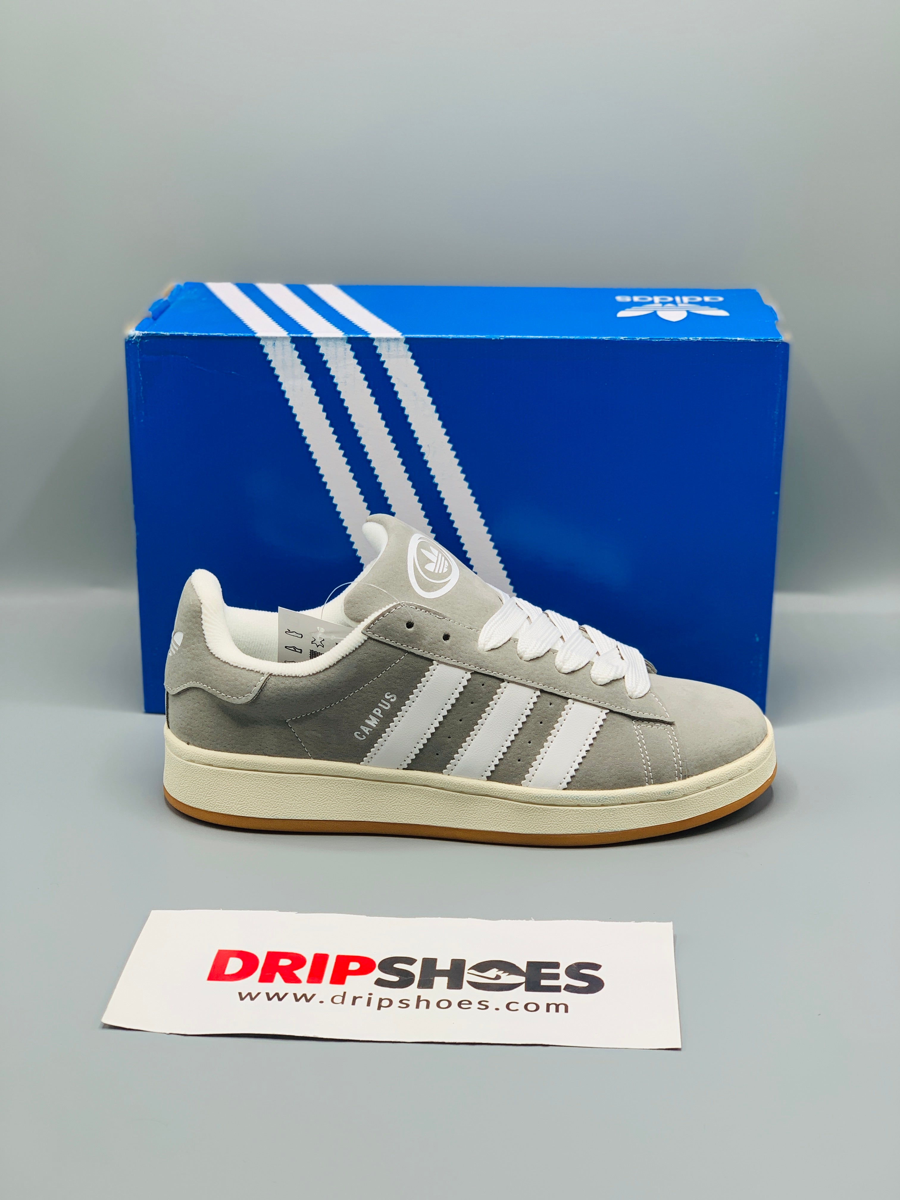 Adidas Campus Grey/White