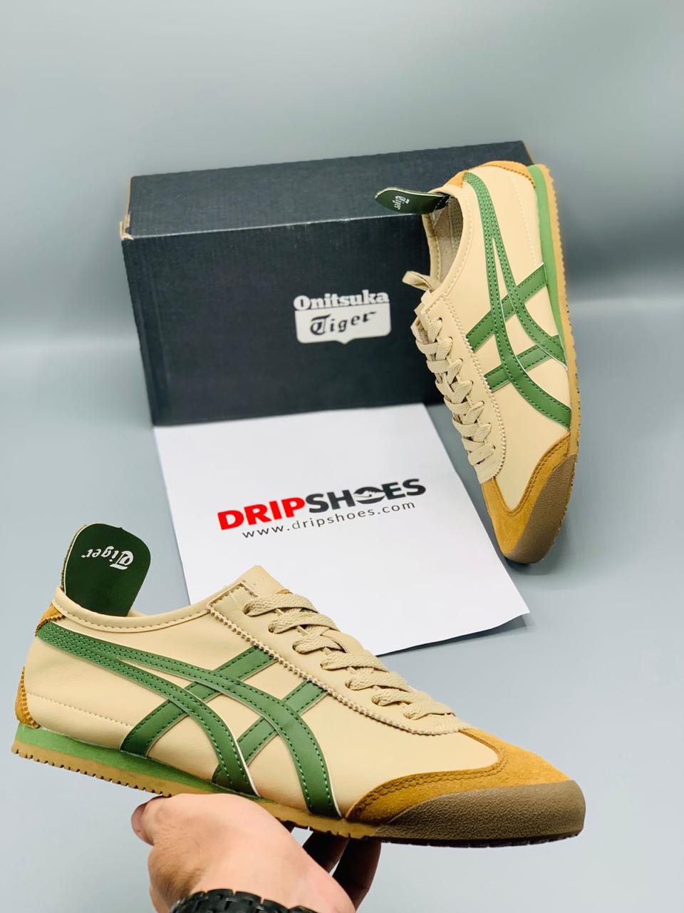 Onitsuka Tiger Mexico 66 "Beige/Green"