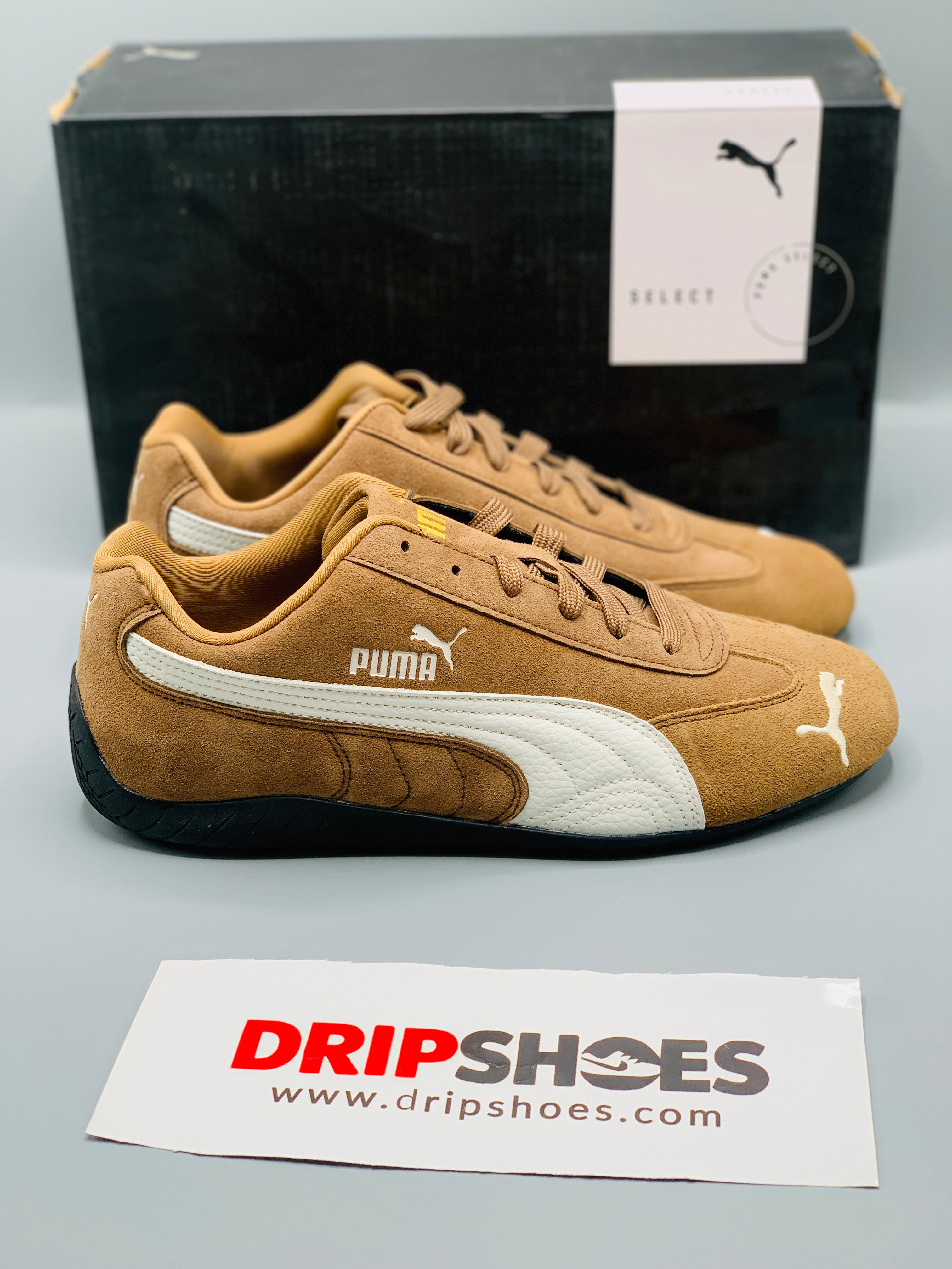 Puma Speedcat OG Sneaker "Brown/White"