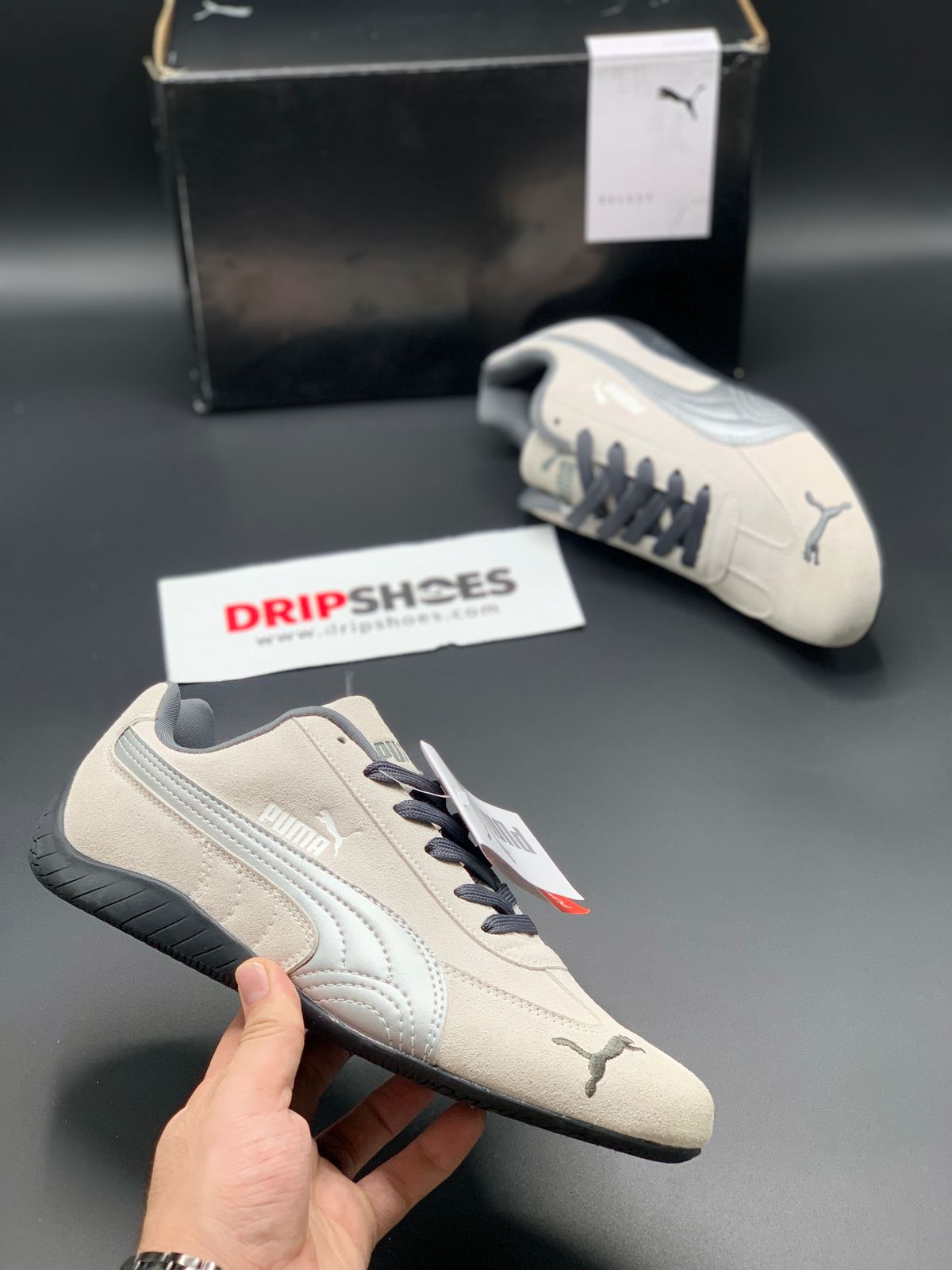 Puma Speedcat OG Sneaker "Beige/Grey"