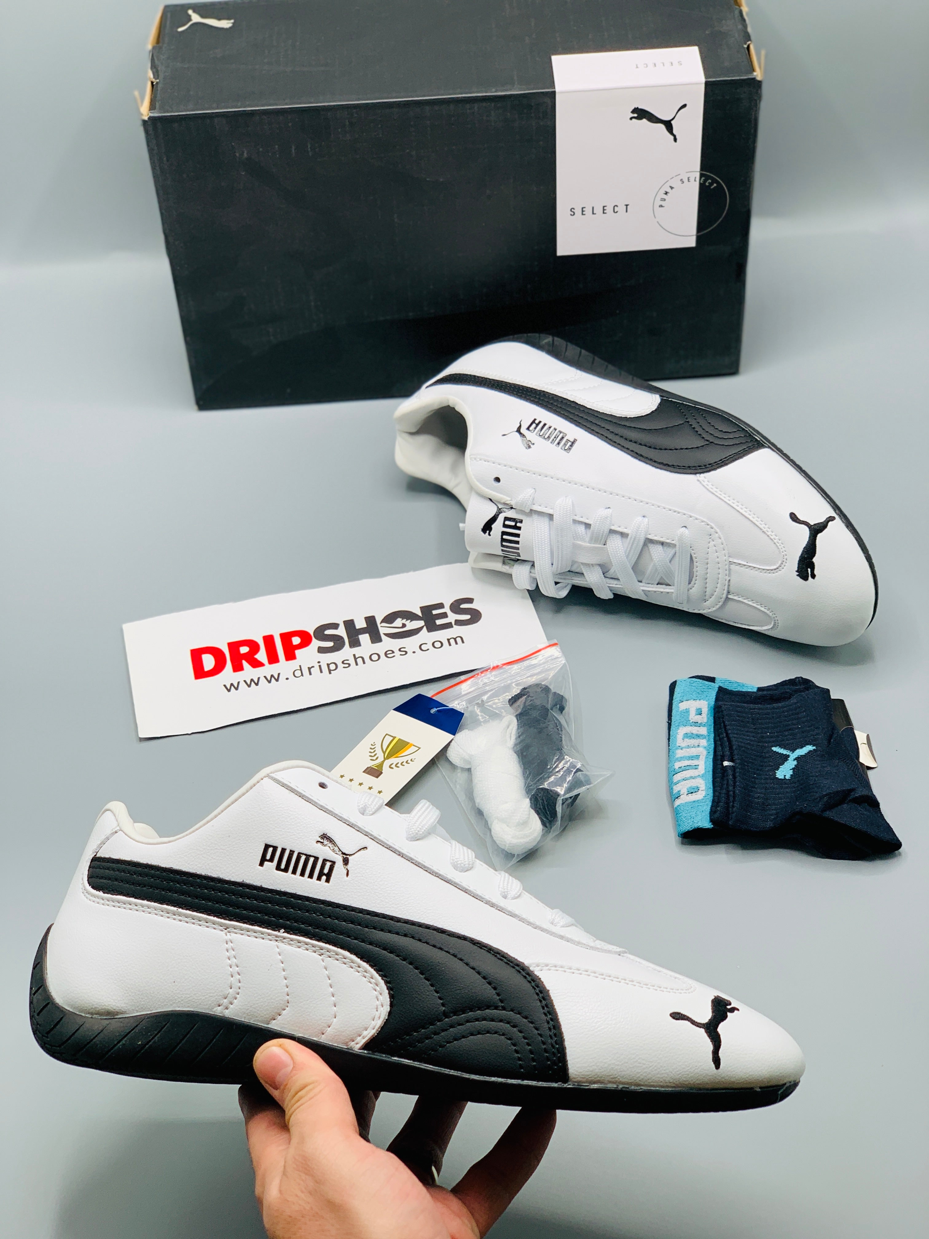 Puma Speedcat OG Sneaker "White/Black"