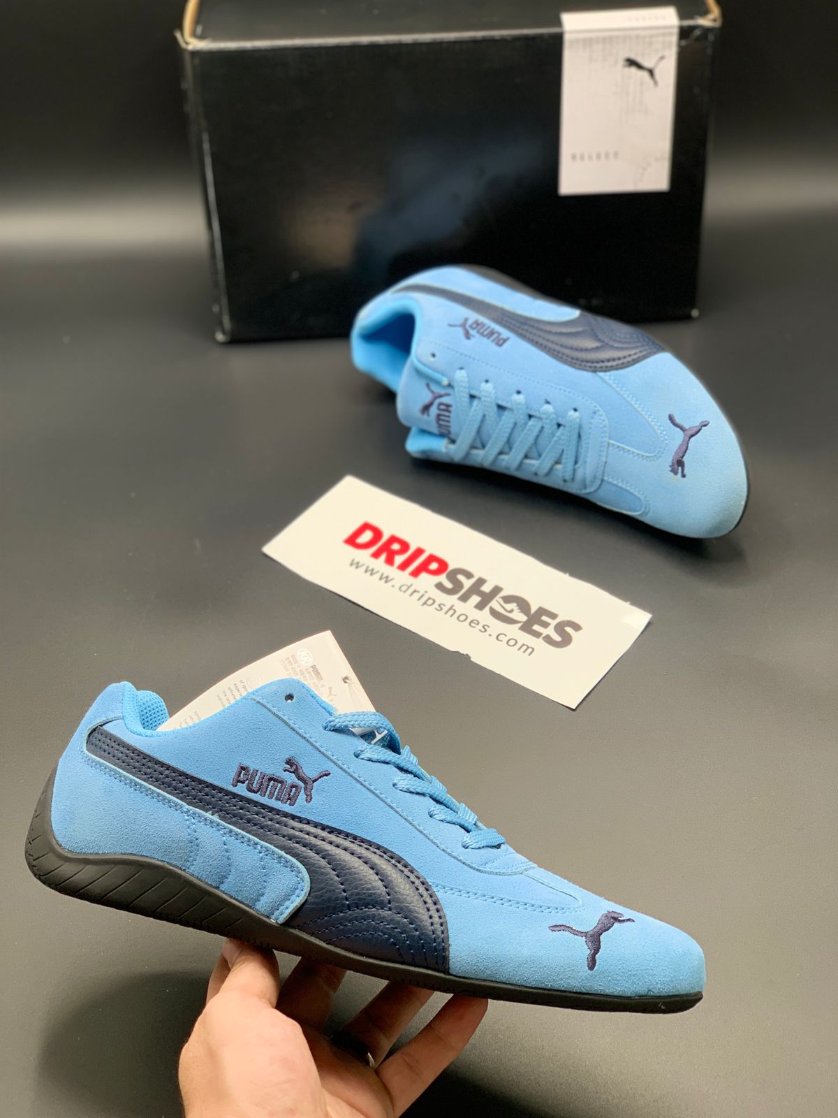 Puma Speedcat OG Sneaker "Blue/Black"